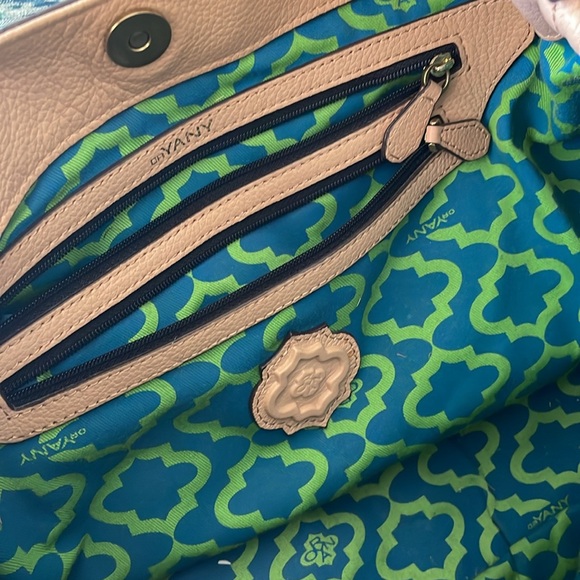 orYANY Tan Leather Satchel Like New! - Picture 10 of 16